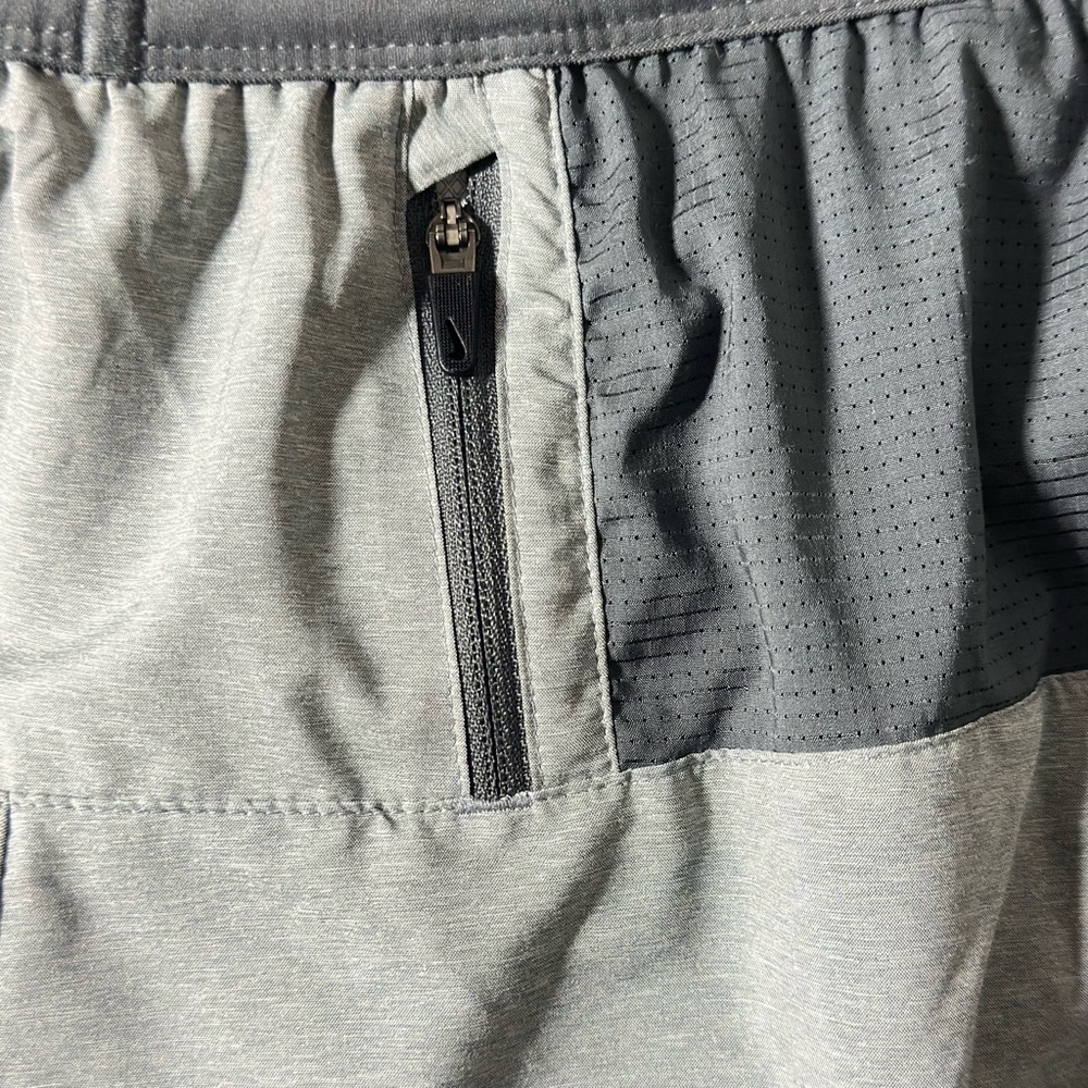 Nike Running Shorts Mens 2XL Gray Flex Stride Brief Lined Athletic Gym DQ1819 - Picture 4 of 12
